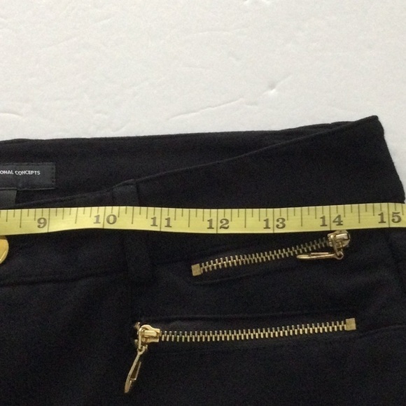 INC International Women's Pants Size 10P Color Black (Petite) - Picture 5 of 6